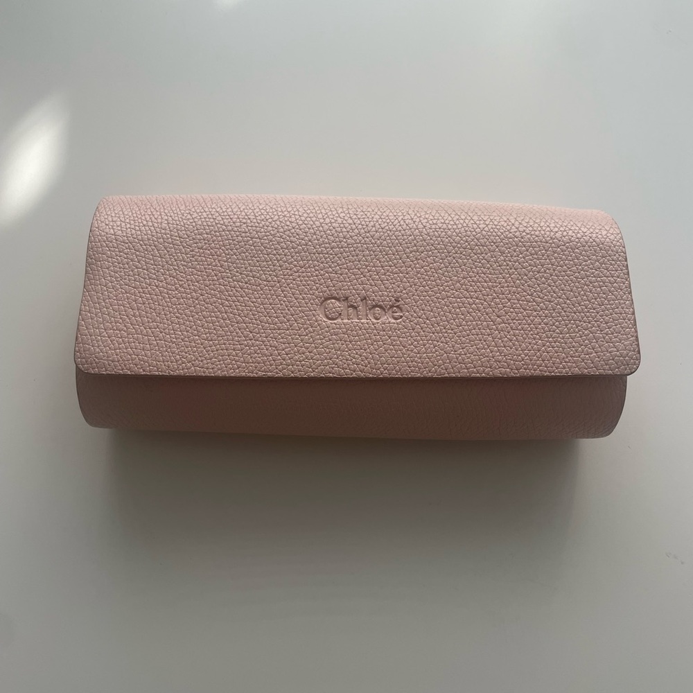 Chloé Pink Gradient Oversized Square Sunglasses - Picture 4 of 10